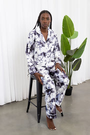 Usiku Long Tie Dye Pyjama Set